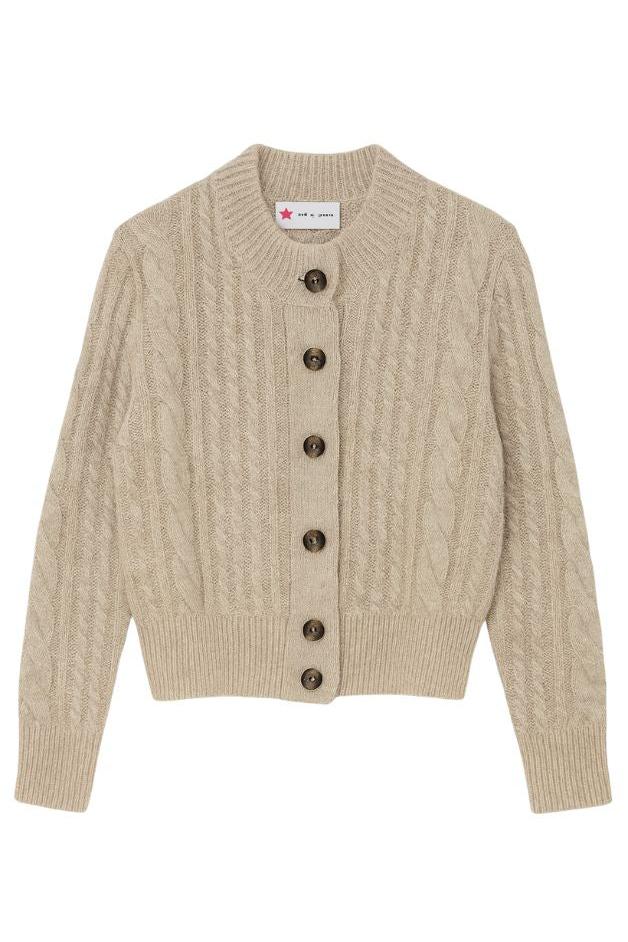 Olive and Bette's - Cashmere Cable Cardigan
