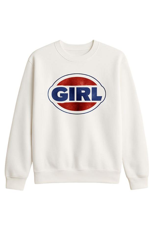 Olive and Bette's - Girl Sweatshirt - White