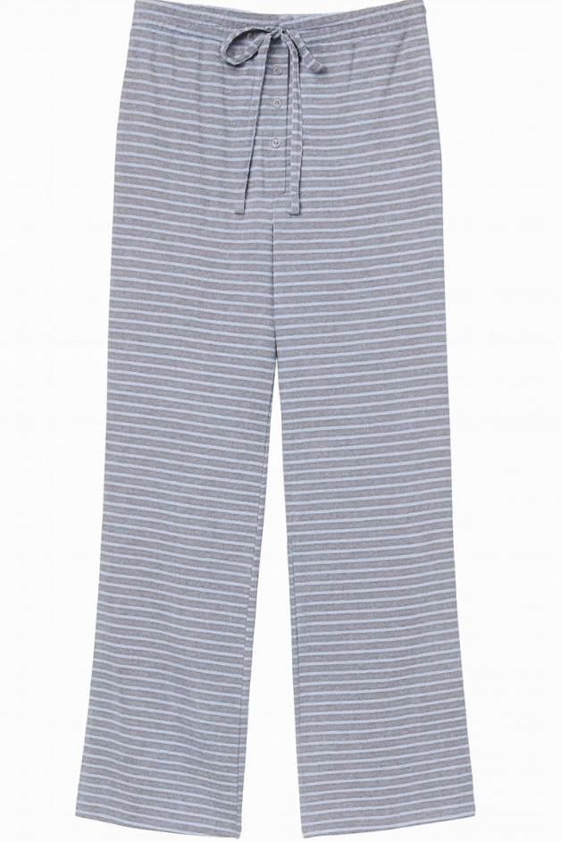 Road G - Sunday Striped Lounge Pant - Grey/Blue