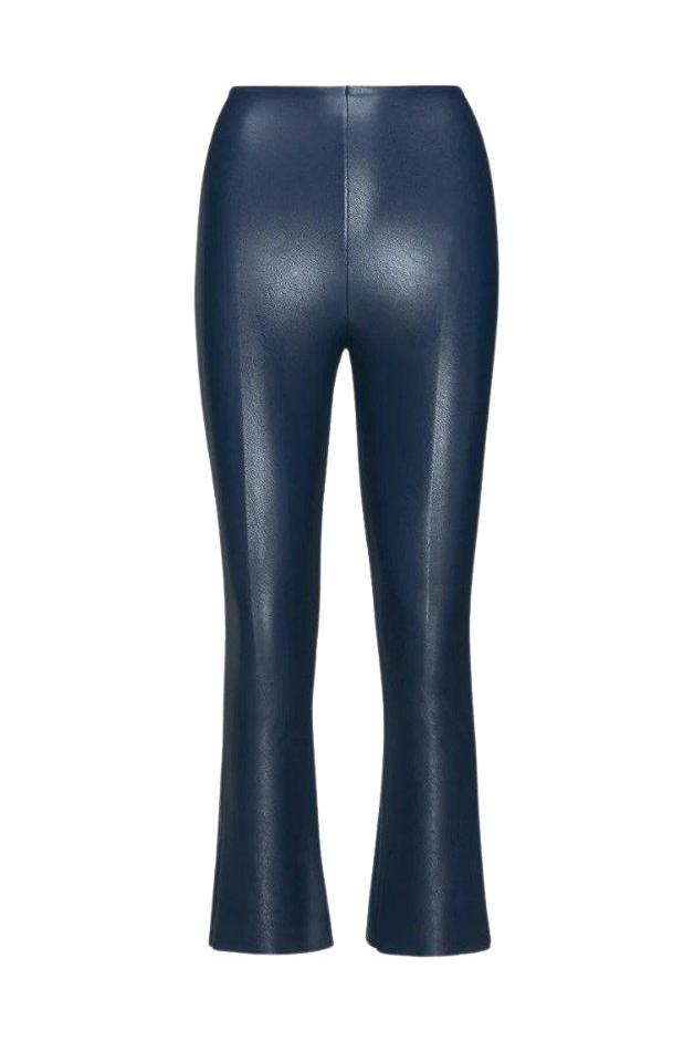 Commando - Faux Leather Crop Flared Legging