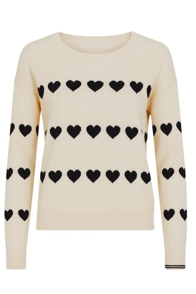 Lisa Todd - Love Track Heart Sweater