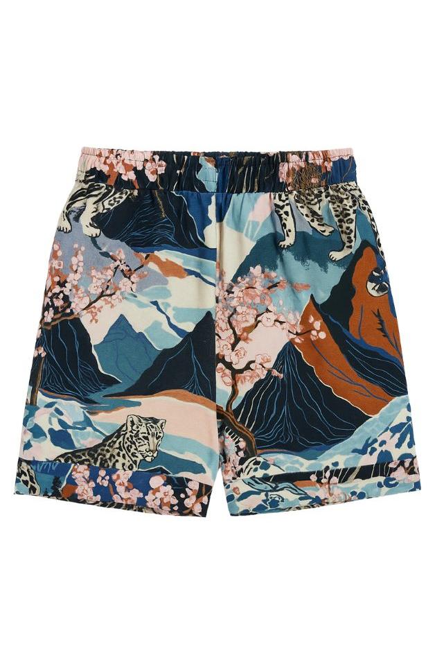 Las Surenas - Short Snow Leopard - Blue