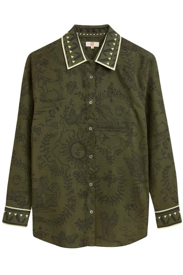 Las Surenas - Shirt - Italian Coast Green