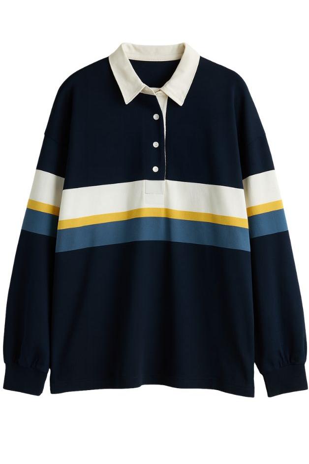Road G - Brookline Rugby Polo - Navy