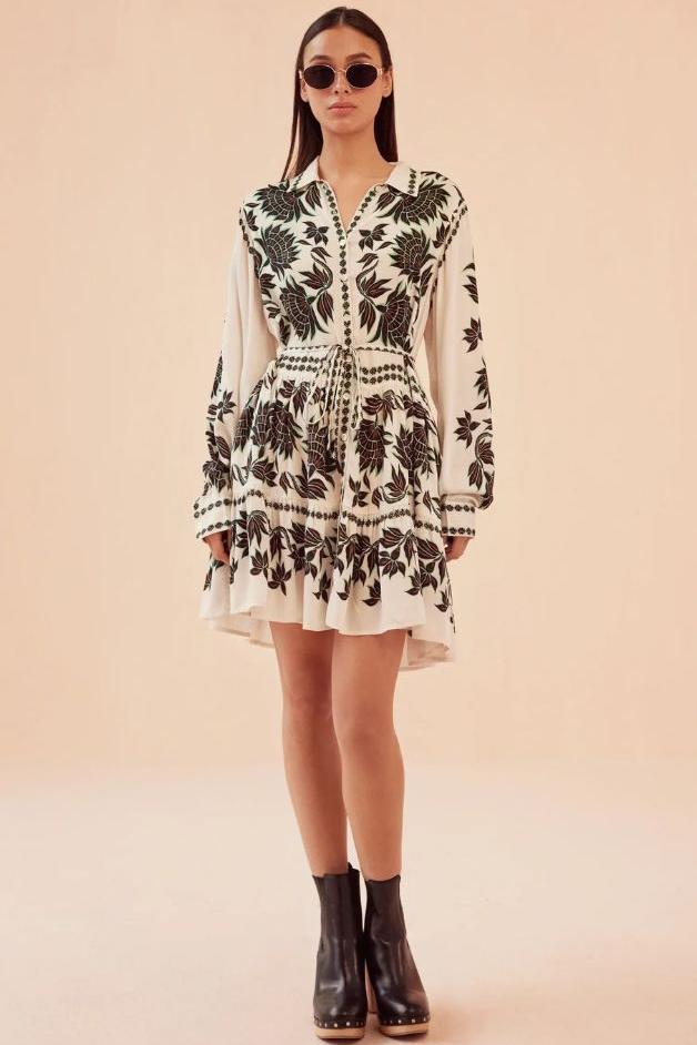 Omika - Tula Mini Dress - Gia Macaroon