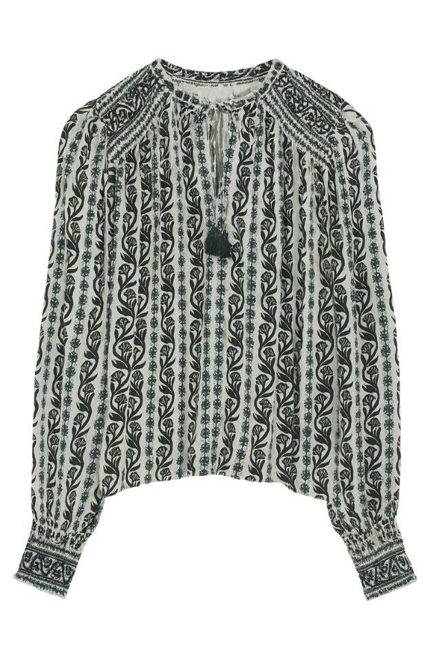 Omika - Anouk Blouse - Valetta Mist