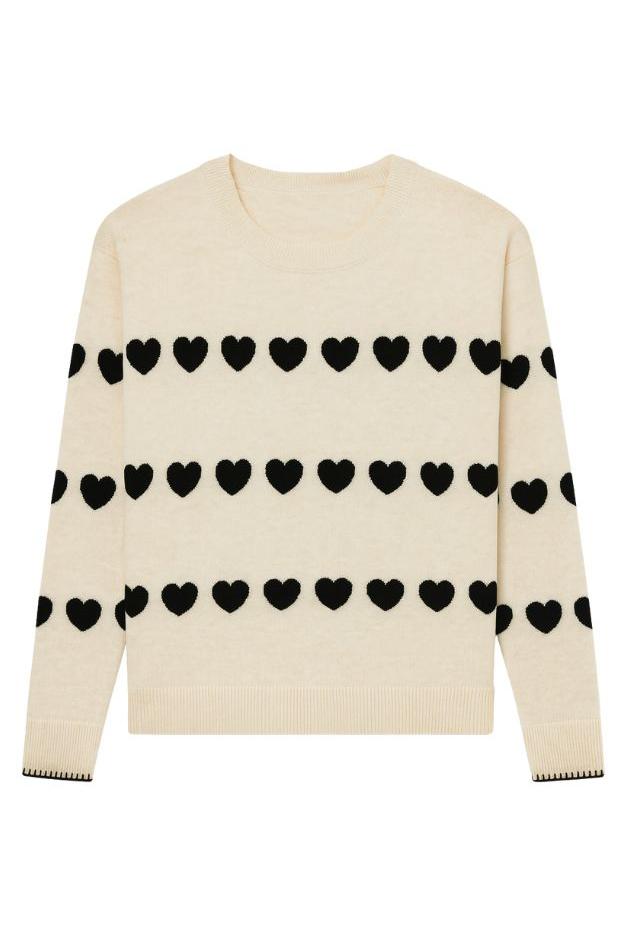 Lisa Todd - Love Track Heart Sweater