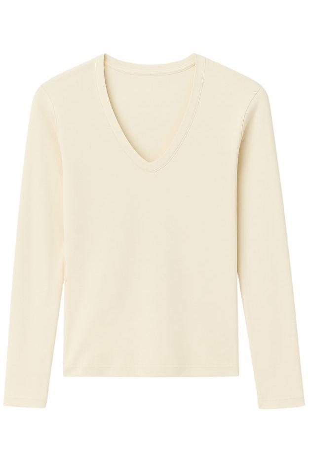 Perfect White Tee - Robyn Long Sleeve Tee
