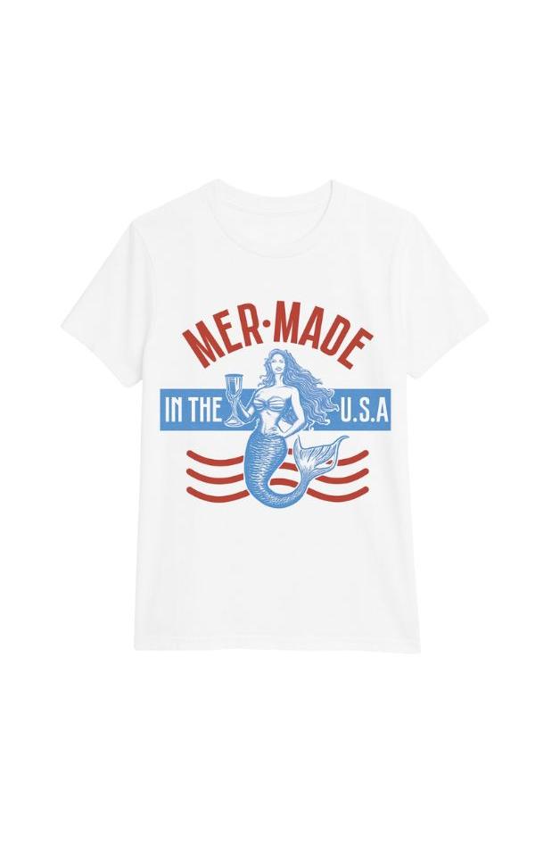 Olive and Bette's - Mer Made T-shirt - White