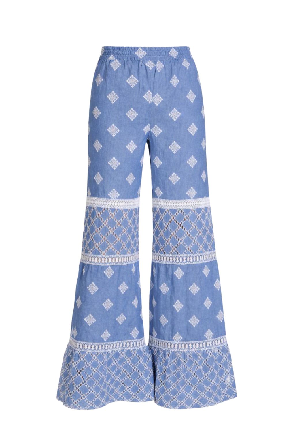 Temptation Positano - Senape Linen Pants