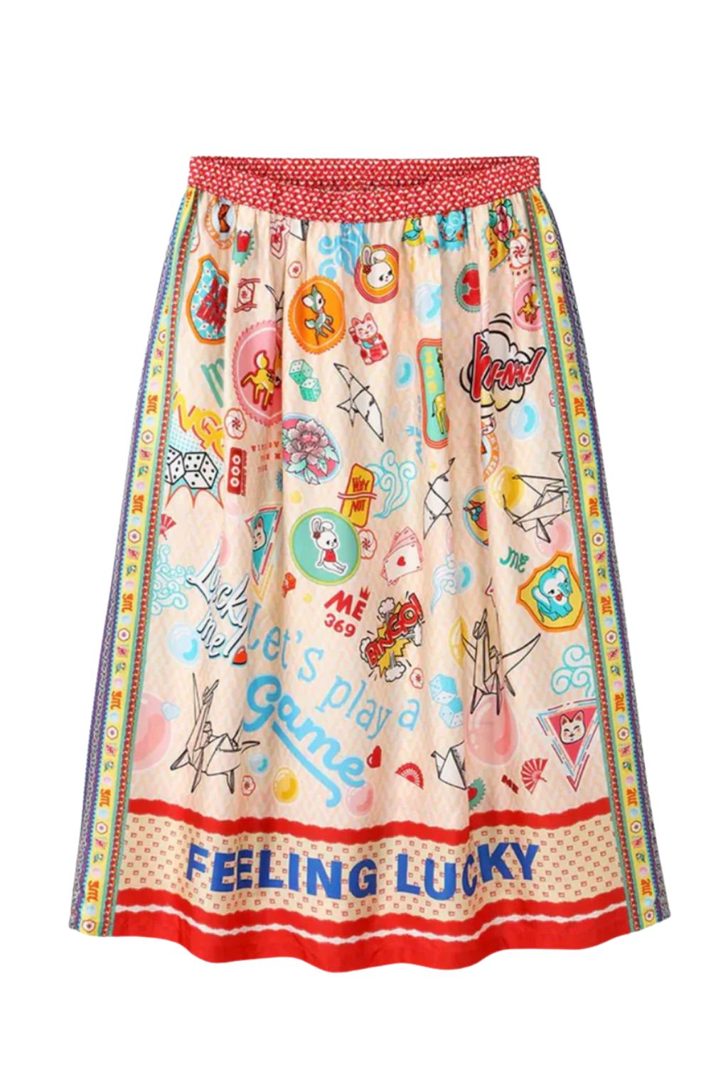 Me369 - Vanessa Midi Skirt - Lucky Me