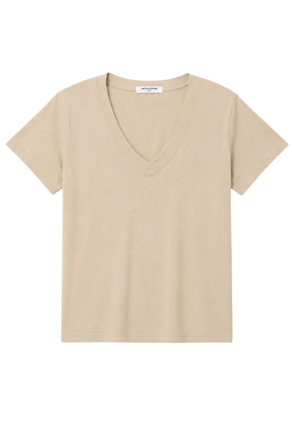 Perfect White Tee - Hendrix Boxy V Neck Tee