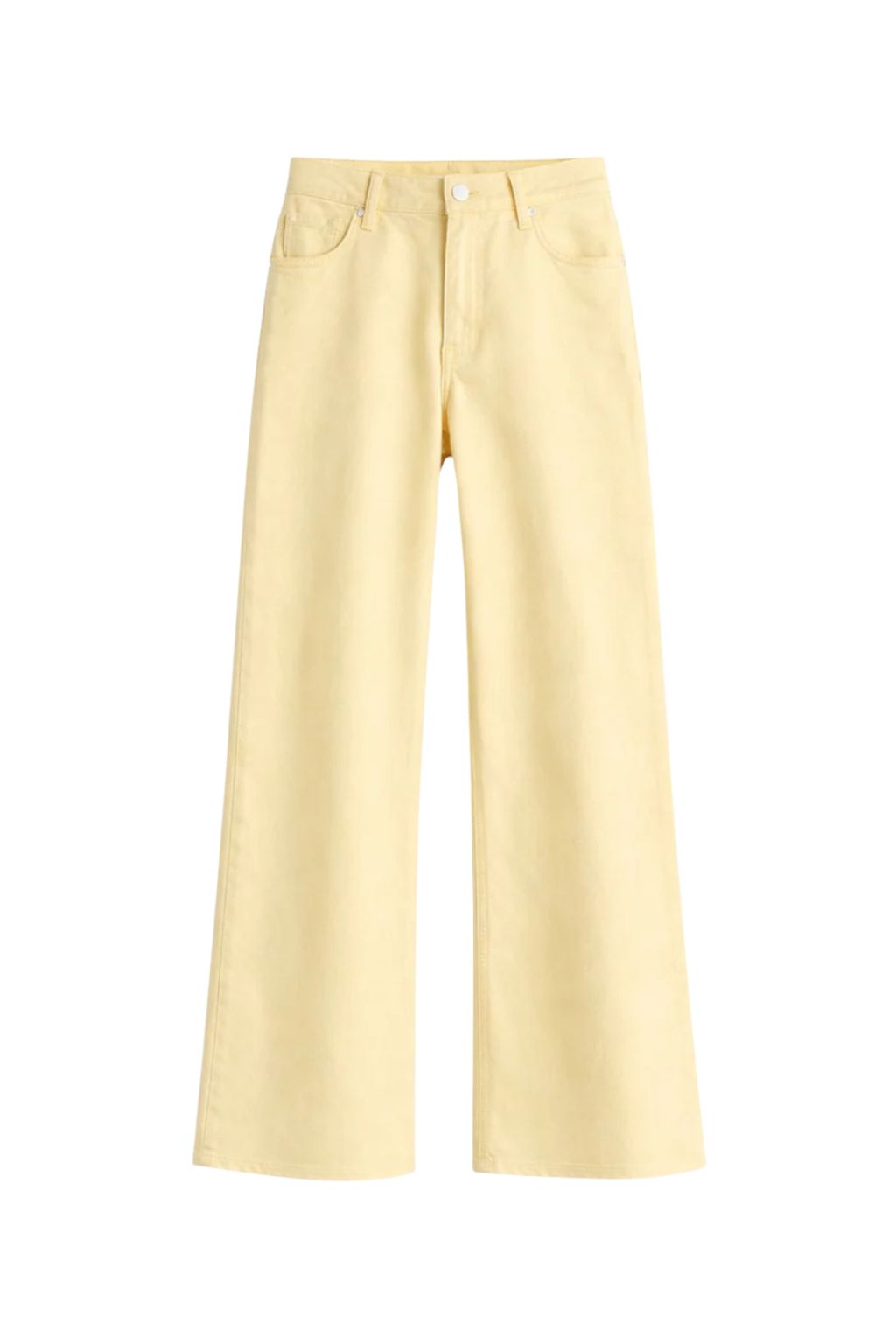 AG - Saige Wide Leg Crop - Sunlight Yellow