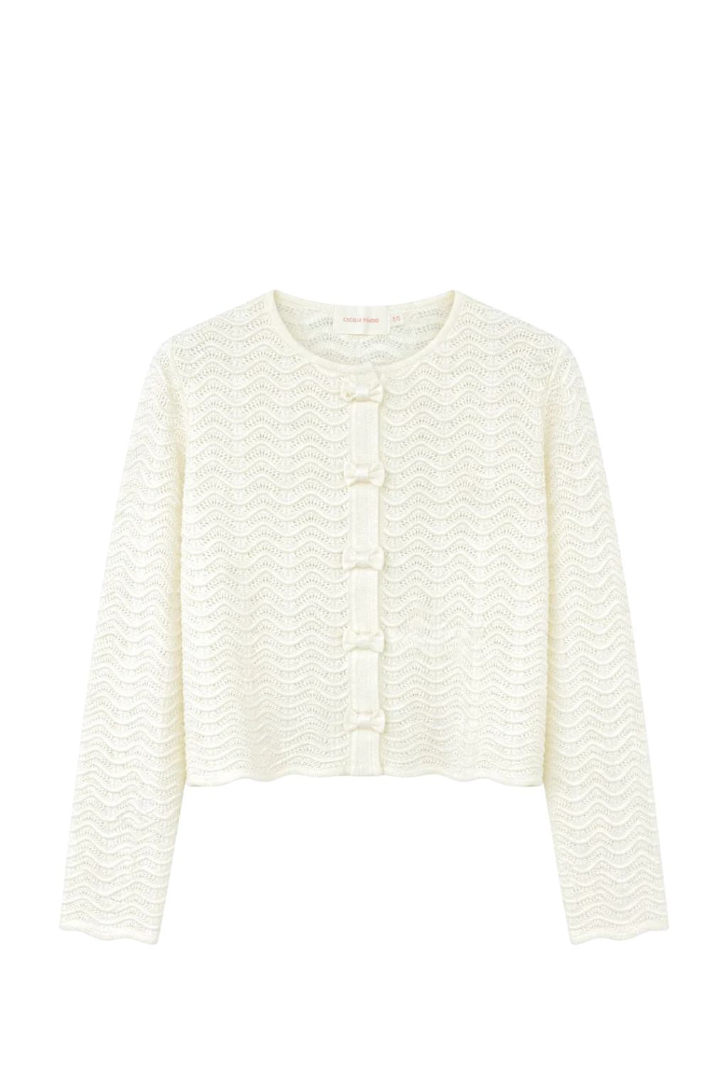 Cecilia Prado - Lilly Short Cardigan -Off White