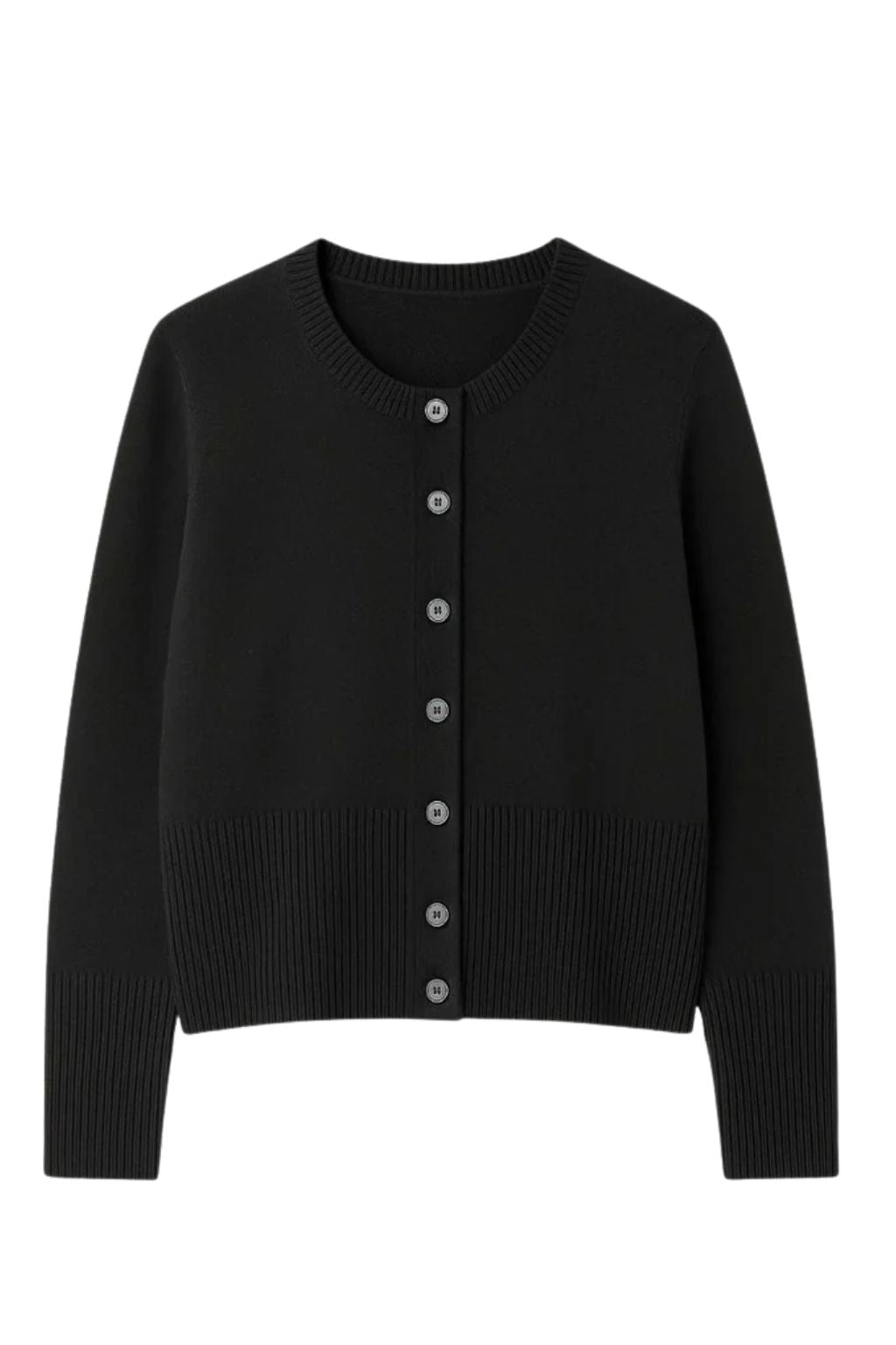 Autumn Cashmere - Hi Rib Cardigan W/ Slits