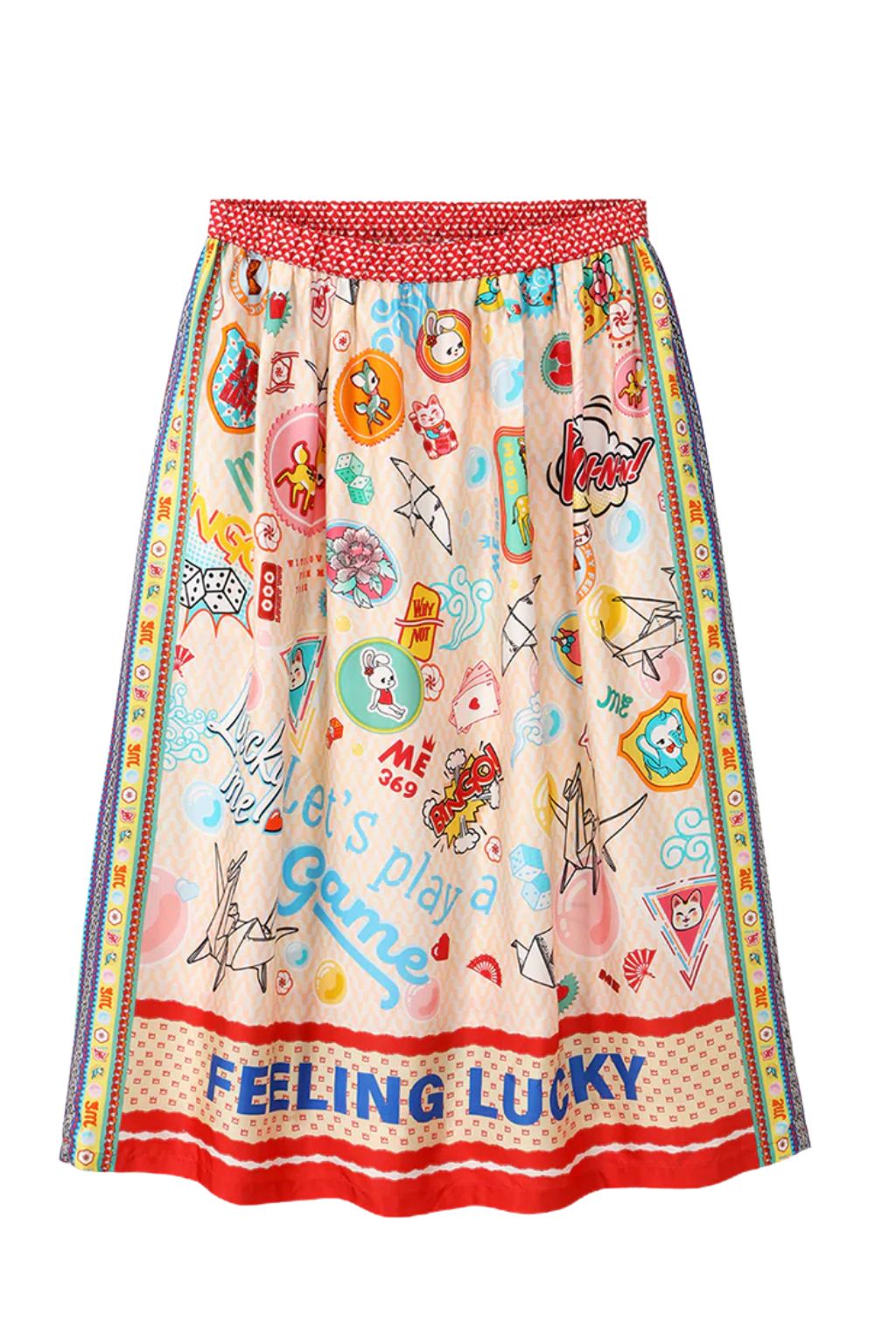 Me369 - Vanessa Midi Skirt - Lucky Me
