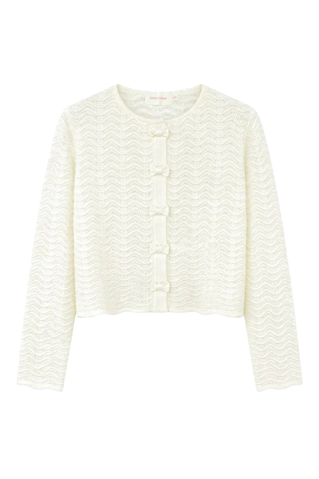 Cecilia Prado - Lilly Short Cardigan -Off White