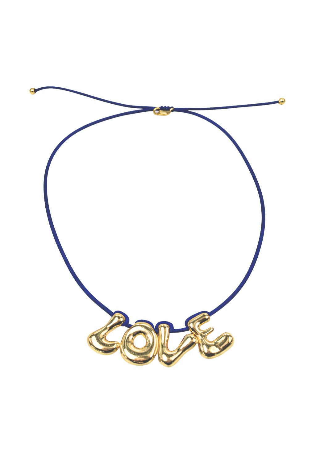 La Mome Bijoux - Gold Plated LOVE Necklace
