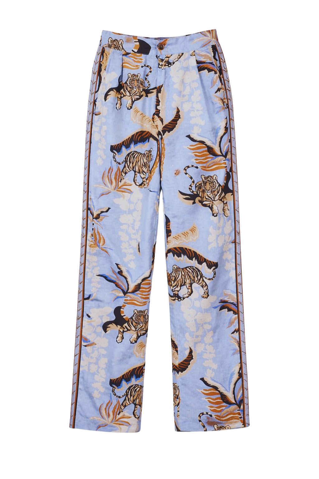 Las Surenas - Pant Bali Tiger Light Blue