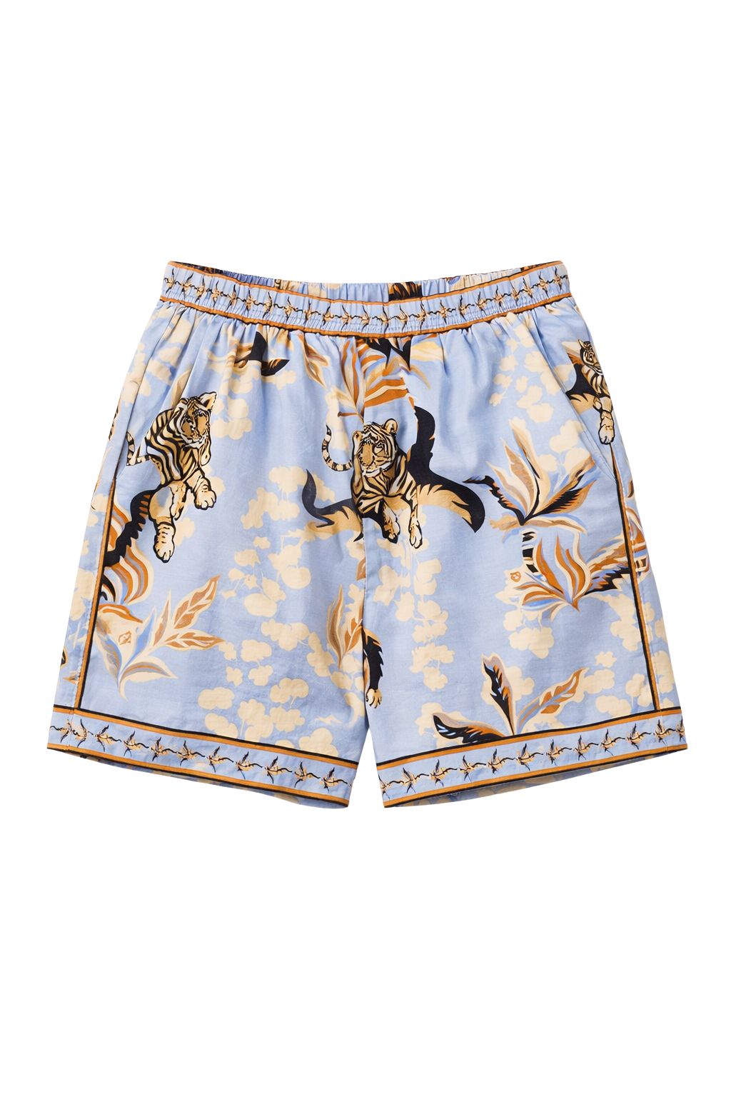 Las Surenas - Short Bali Tiger Light Blue