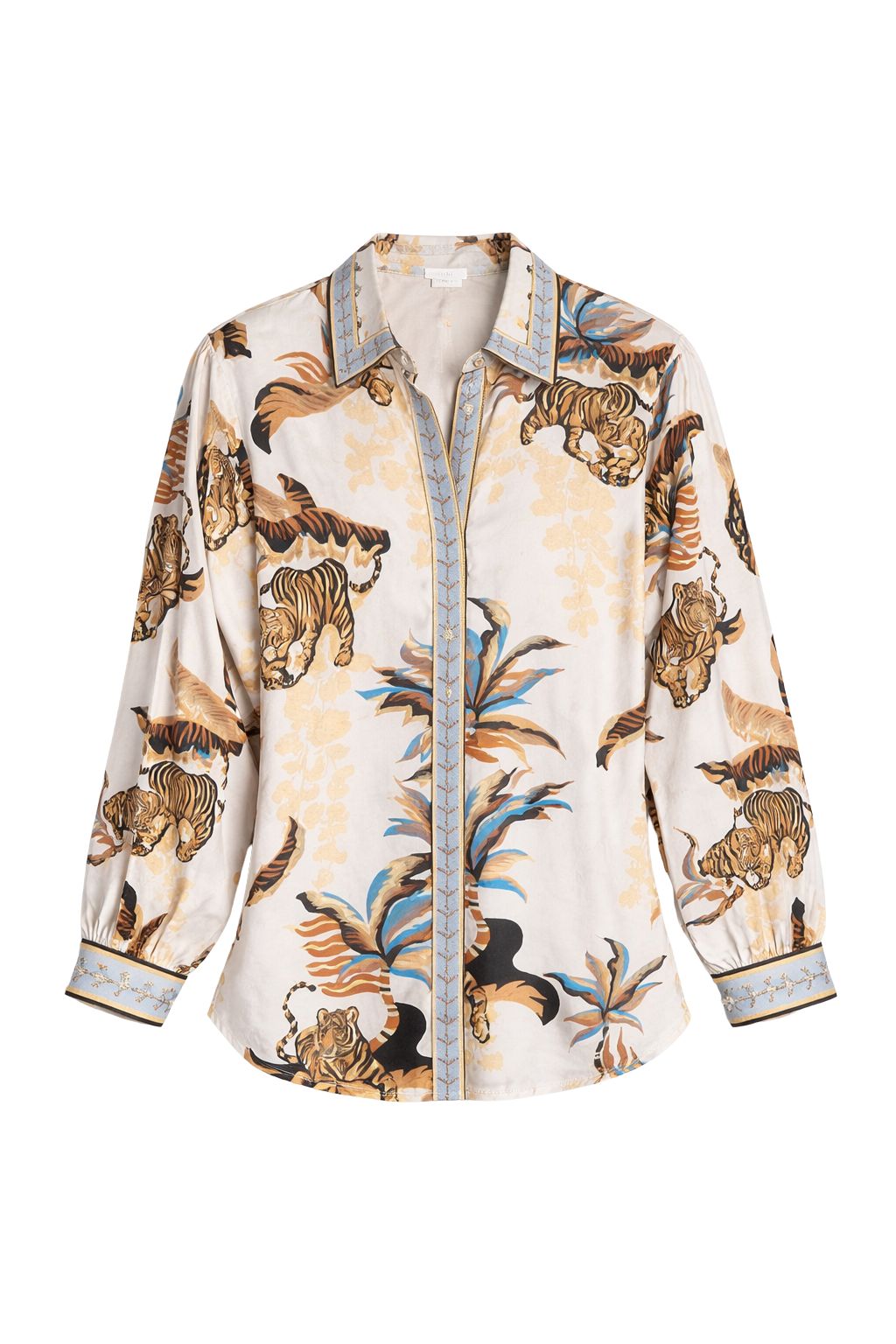 Las Surenas - Shirt Bali Tiger White