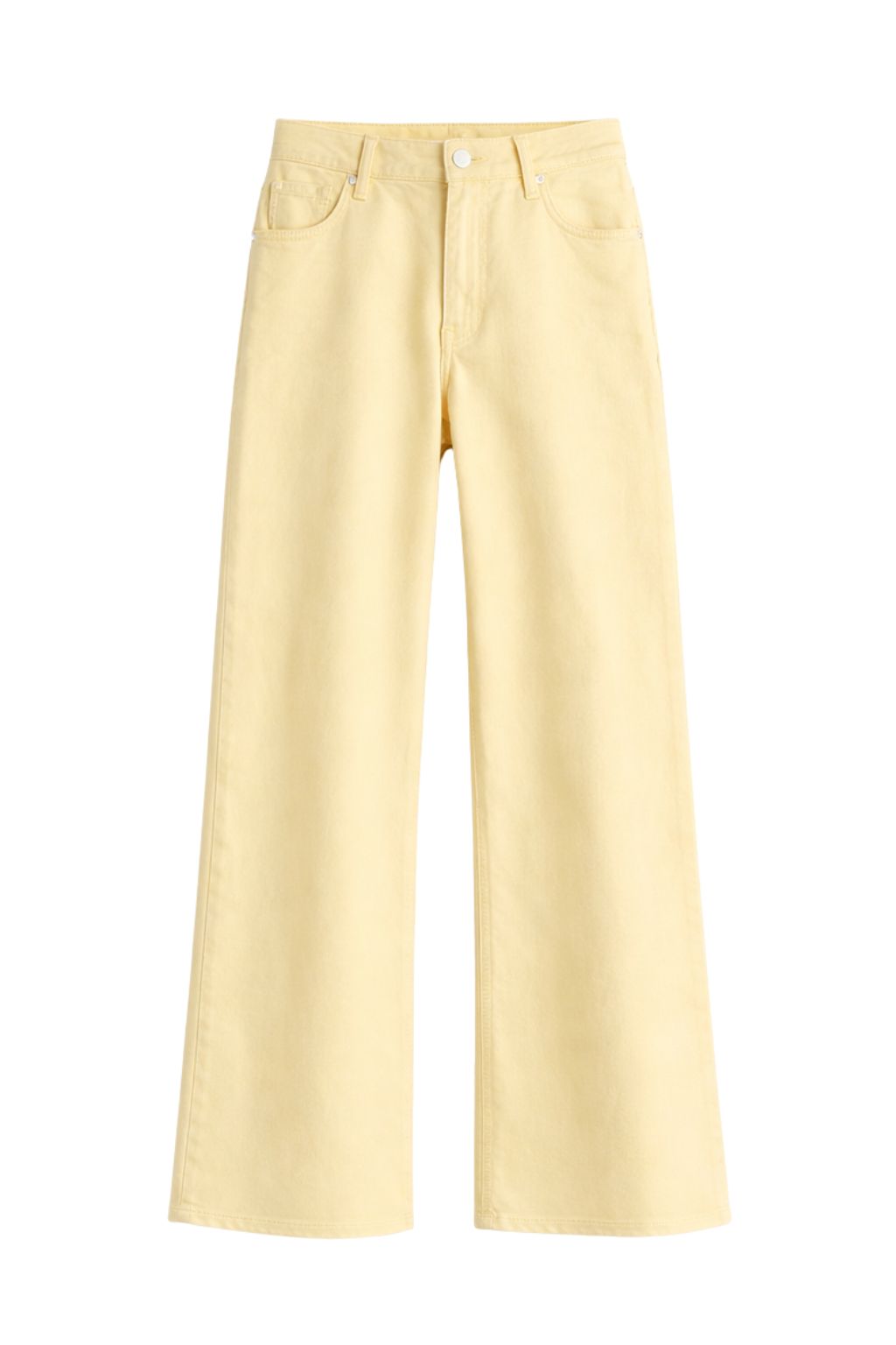 AG - Saige Wide Leg Crop - Sunlight Yellow
