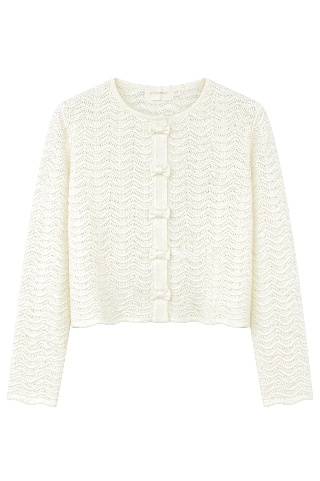 Cecilia Prado - Lilly Short Cardigan -Off White