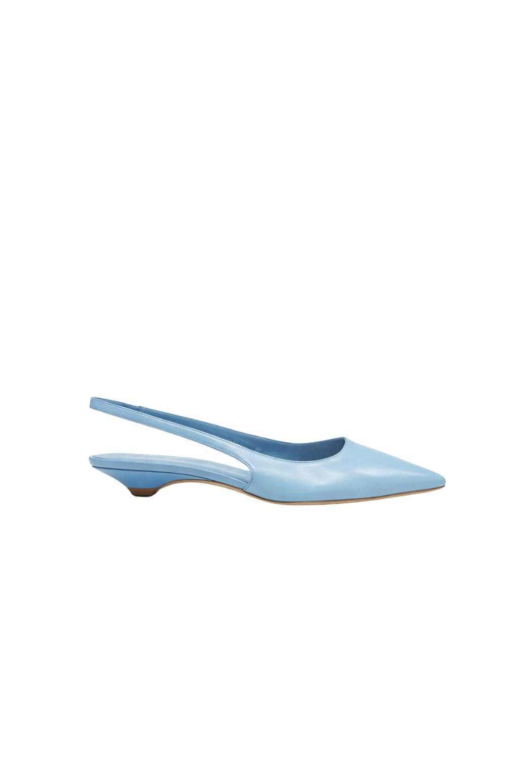 Augusta - Harper Patent Leather Slingback - Blue