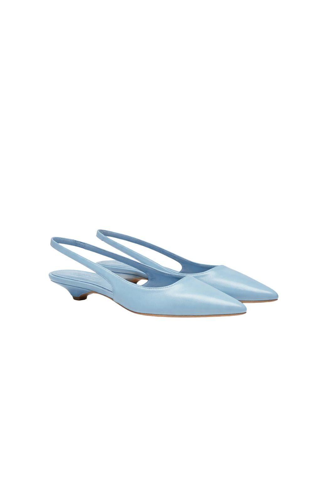 Augusta - Harper Patent Leather Slingback - Blue