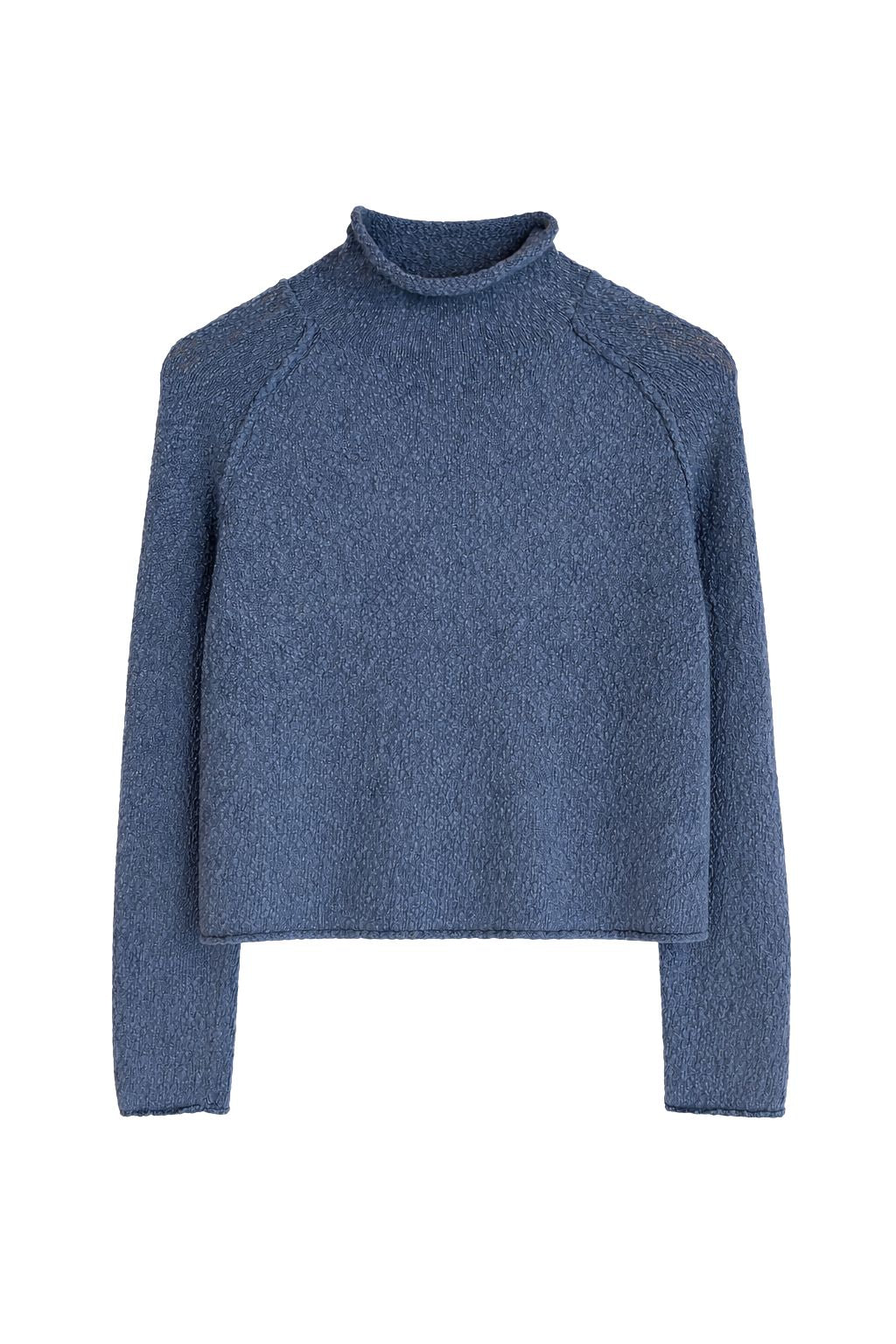 Road G - Cotton Slub Yarn Roll Neck
