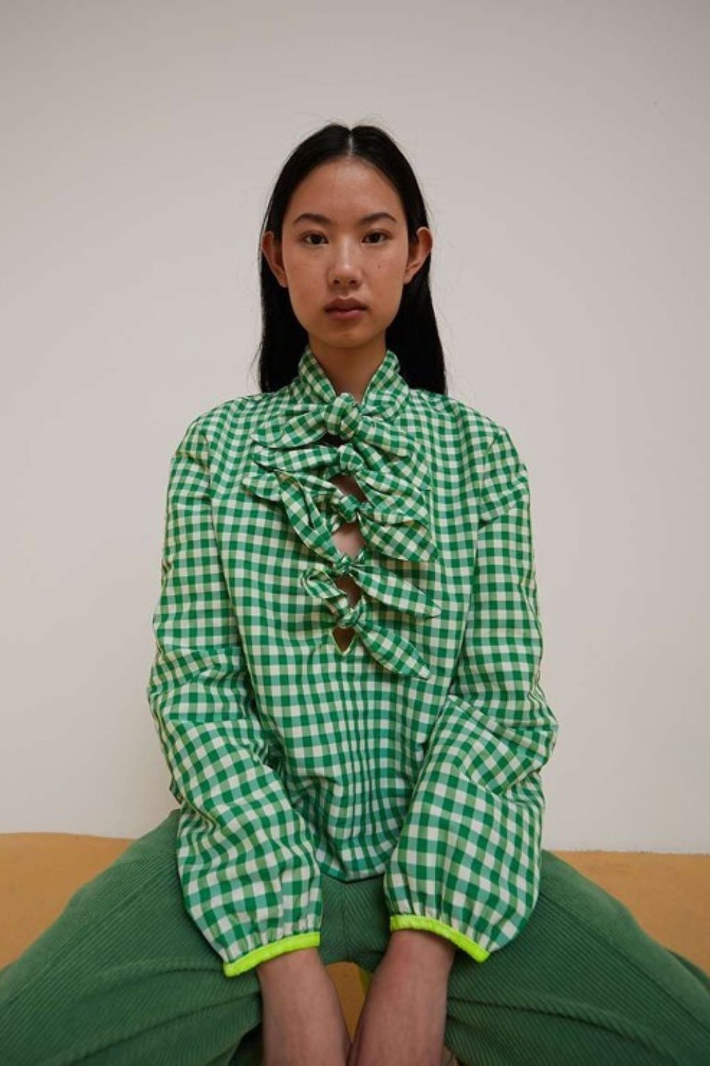 Dr Bloom - Memory Tie Front Top
