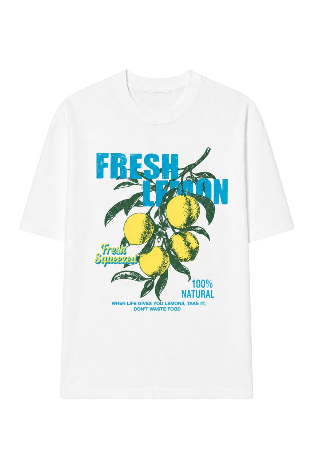 Olive and Bette's - Fresh Lemon Oversized Tee