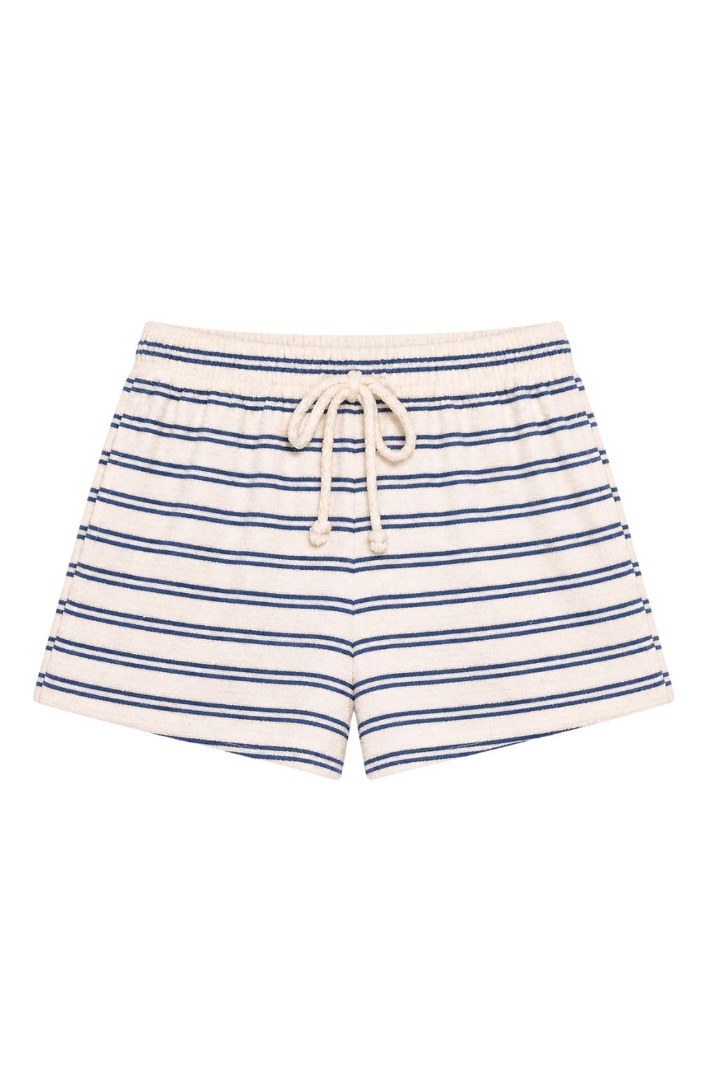 Road G - Striped Knit Shorts