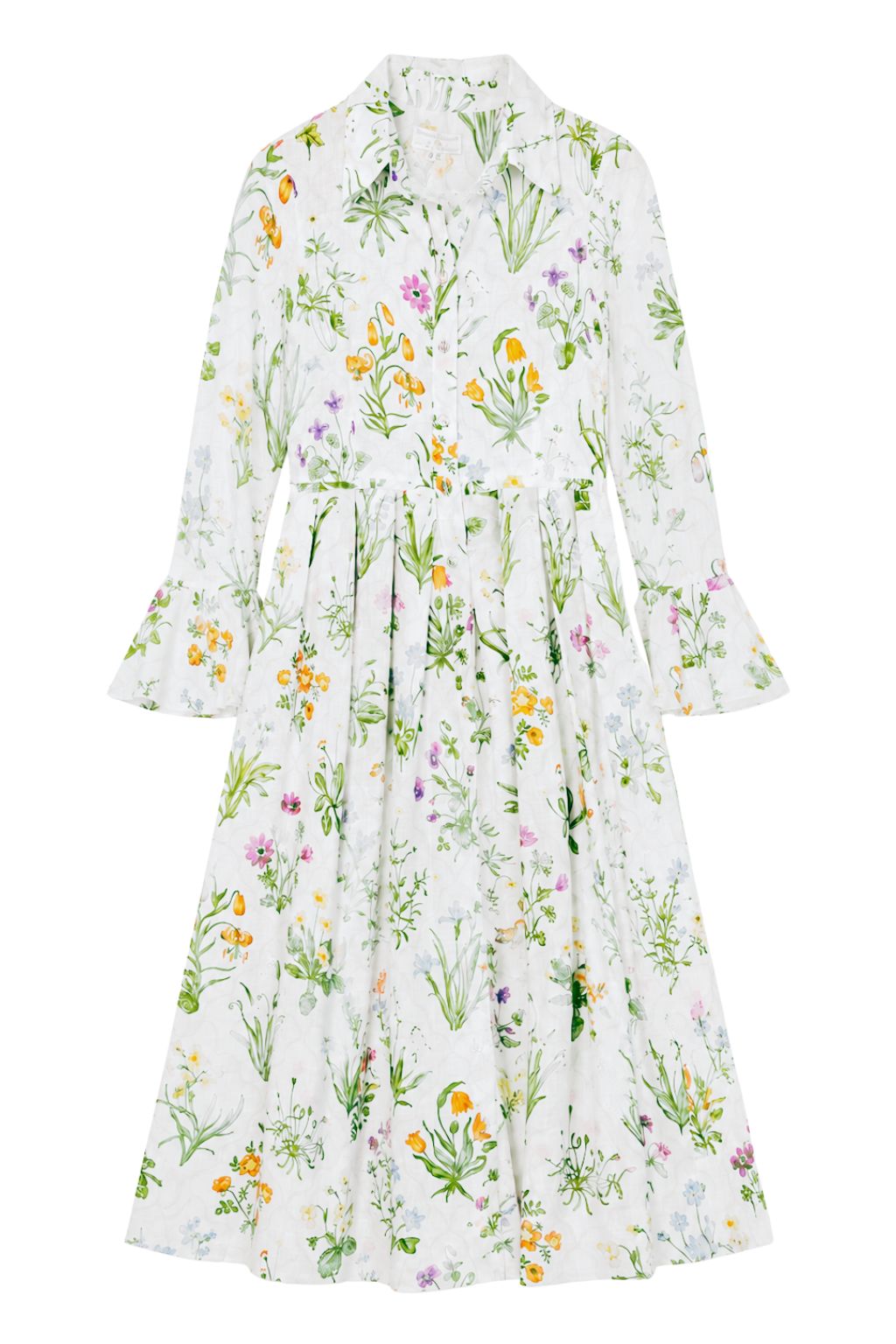 Positano Couture - Alimini Linen Dress - Botanical