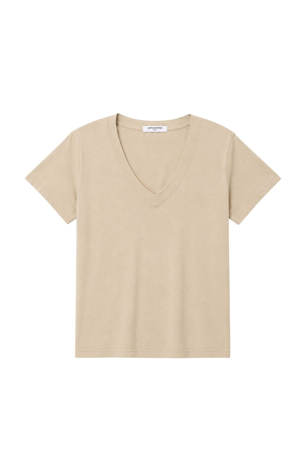 Perfect White Tee - Hendrix Boxy V Neck Tee