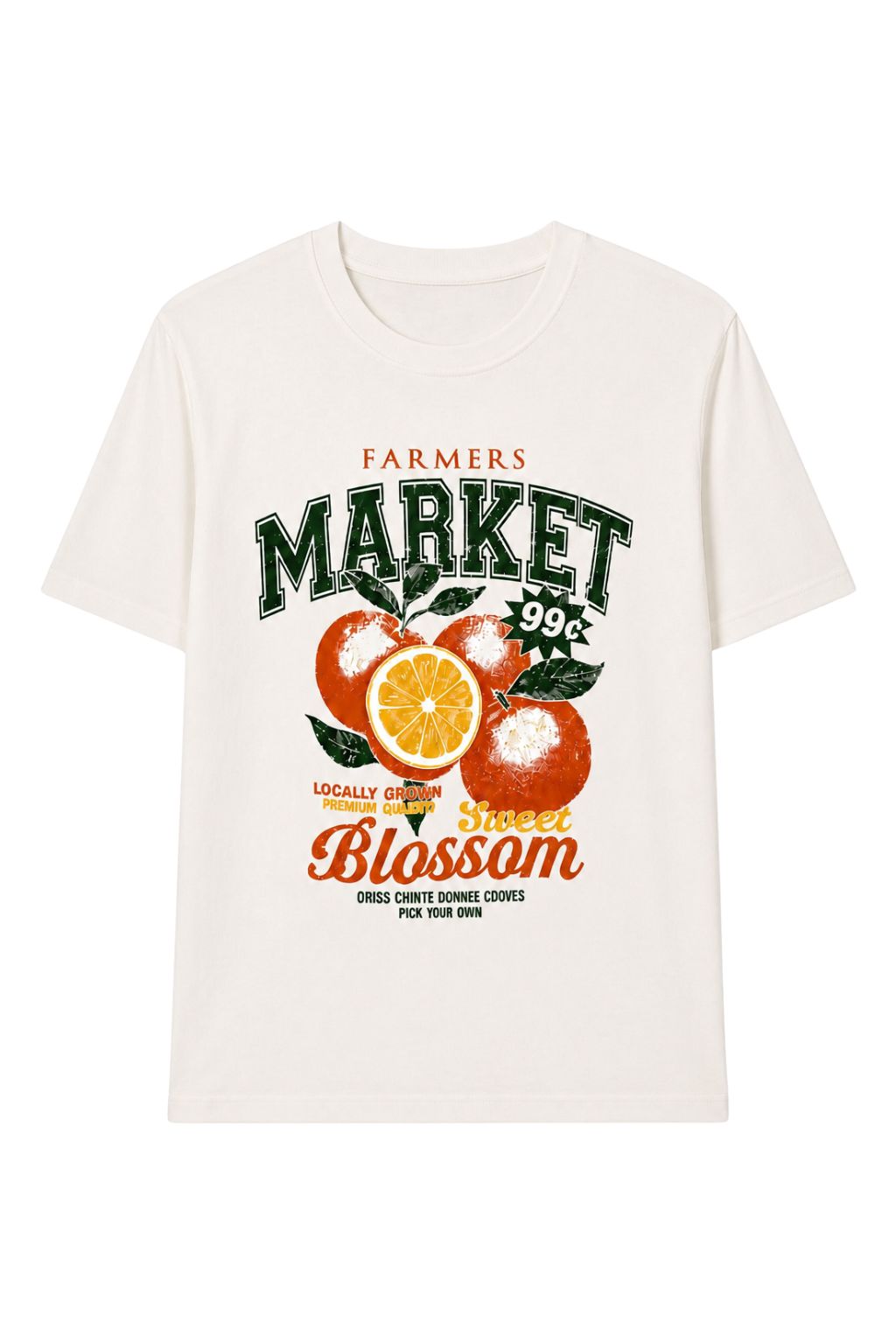 Olive and Bette's - Farmer's Market Blossom Tee