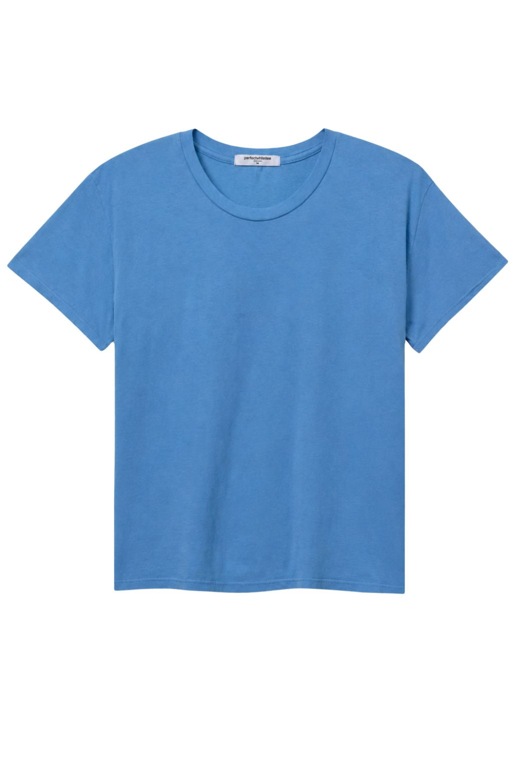 Perfect White Tee - Harley - Pacific Blue