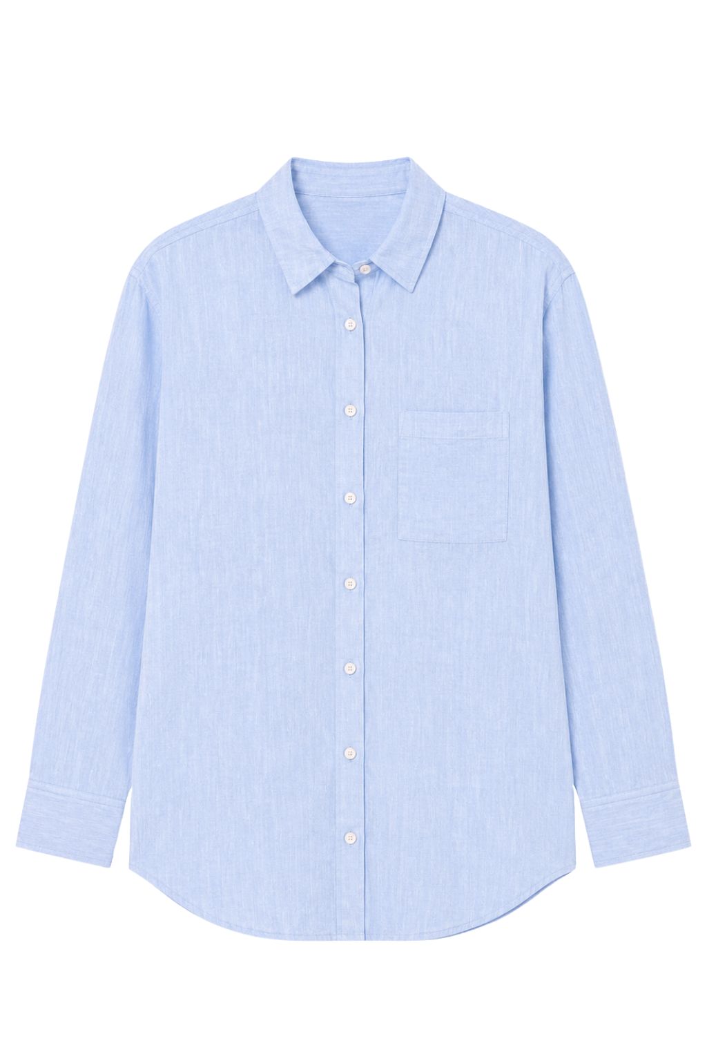 Road G - Long Sleeve Linen Button Front Shirt