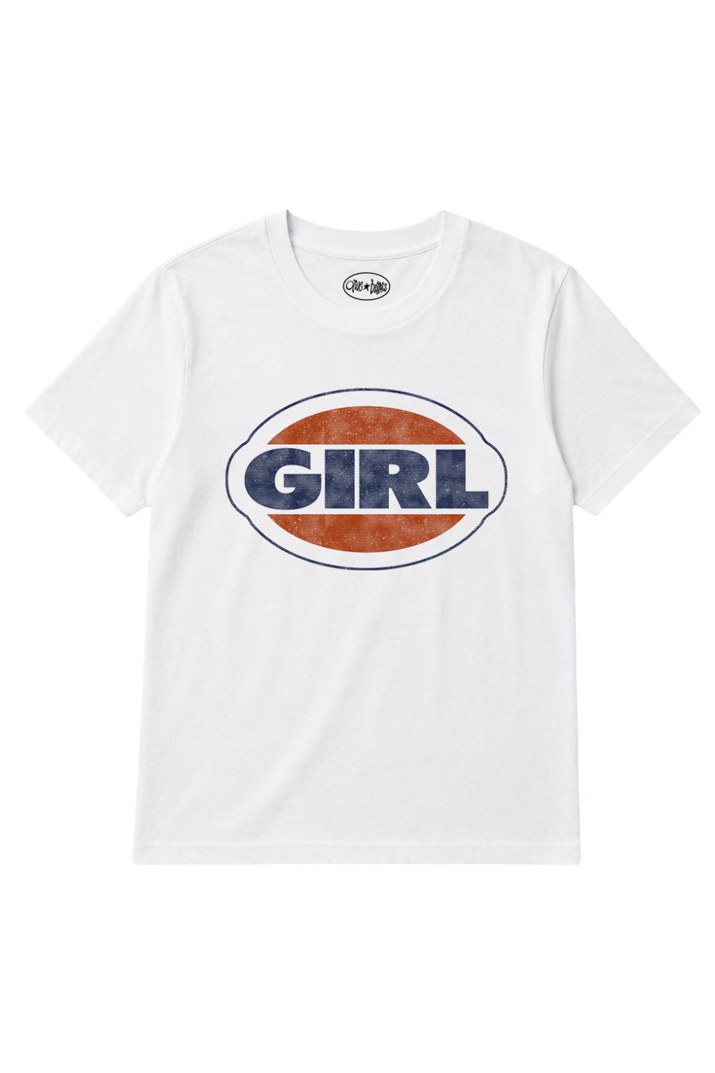 Olive and Bette's  - Girl Tee - White