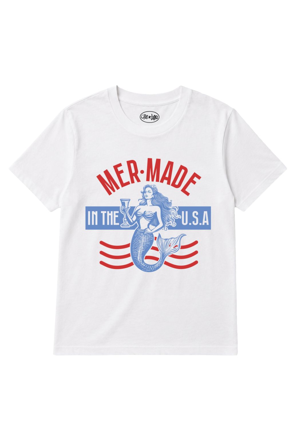 Olive and Bette's - Mer Made T-shirt - White