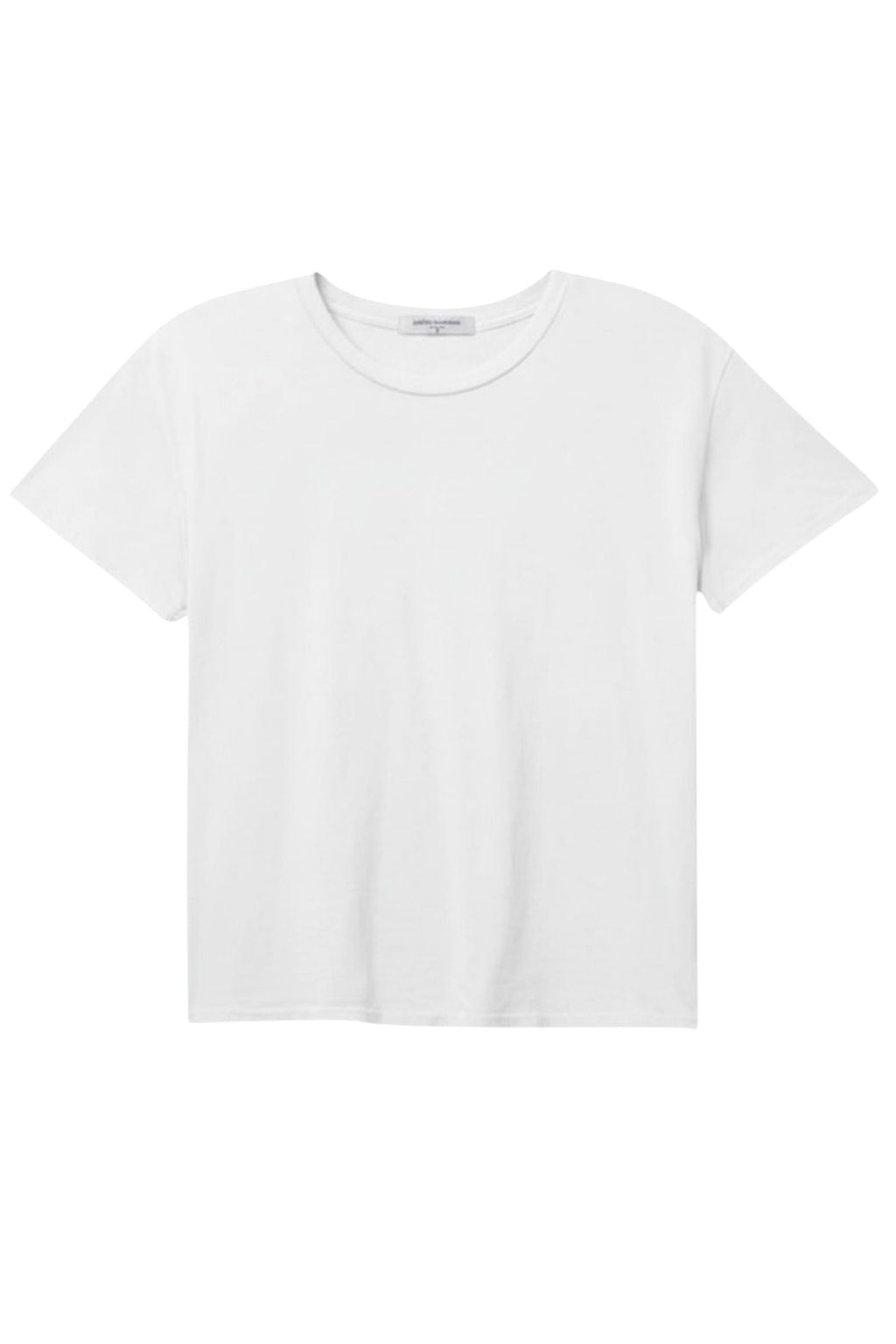 Perfect White Tee - Harley Boxy Crew - White