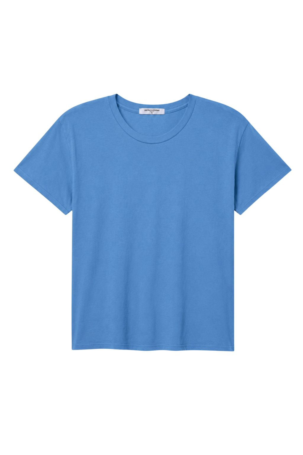 Perfect White Tee - Harley - Pacific Blue