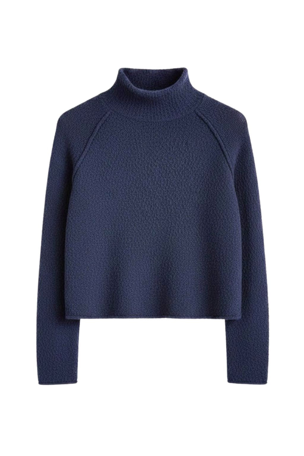 Road G - Cotton Slub Yarn Roll Neck