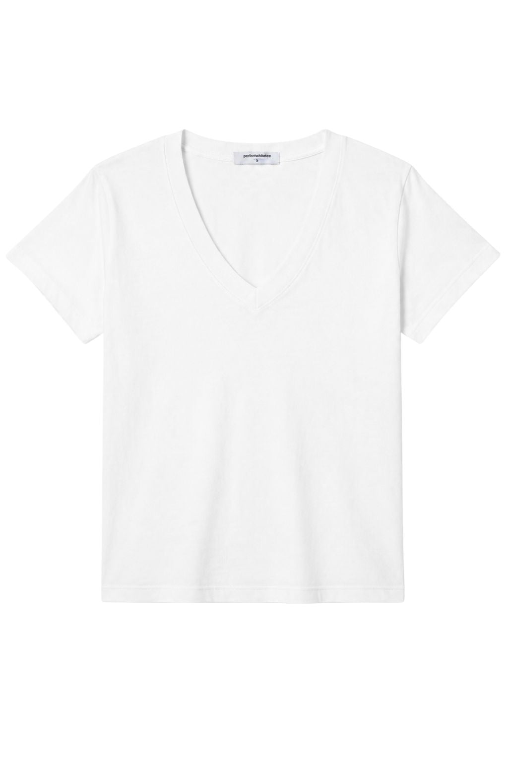 Perfect White Tee - Hendrix V-Neck - White