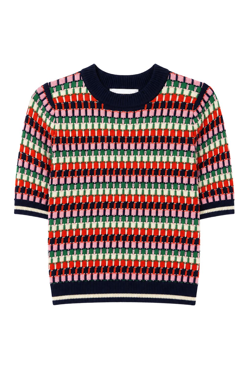 Olive and Bette's - Multi Color Striped Knit Top