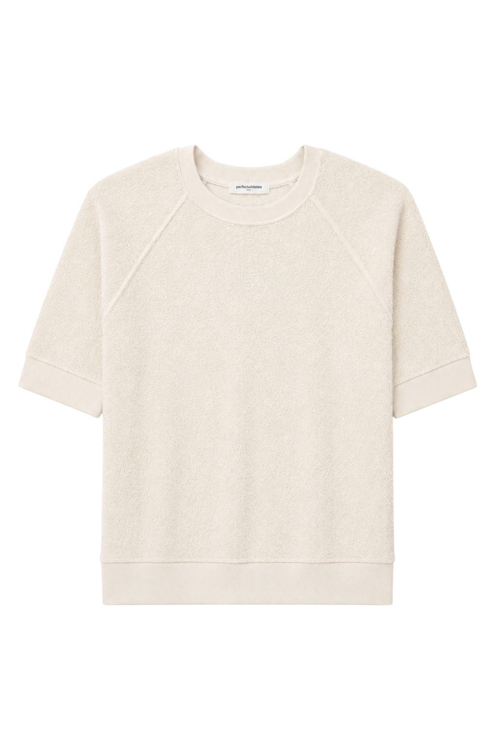 Perfect White Tee - Kennedy Short Sleeve Sweatshirt
