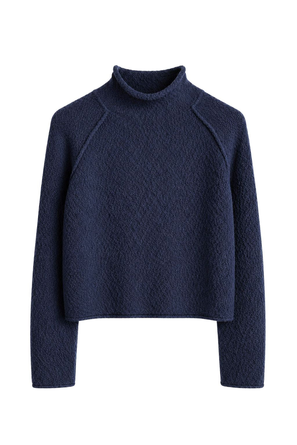 Road G - Cotton Slub Yarn Roll Neck