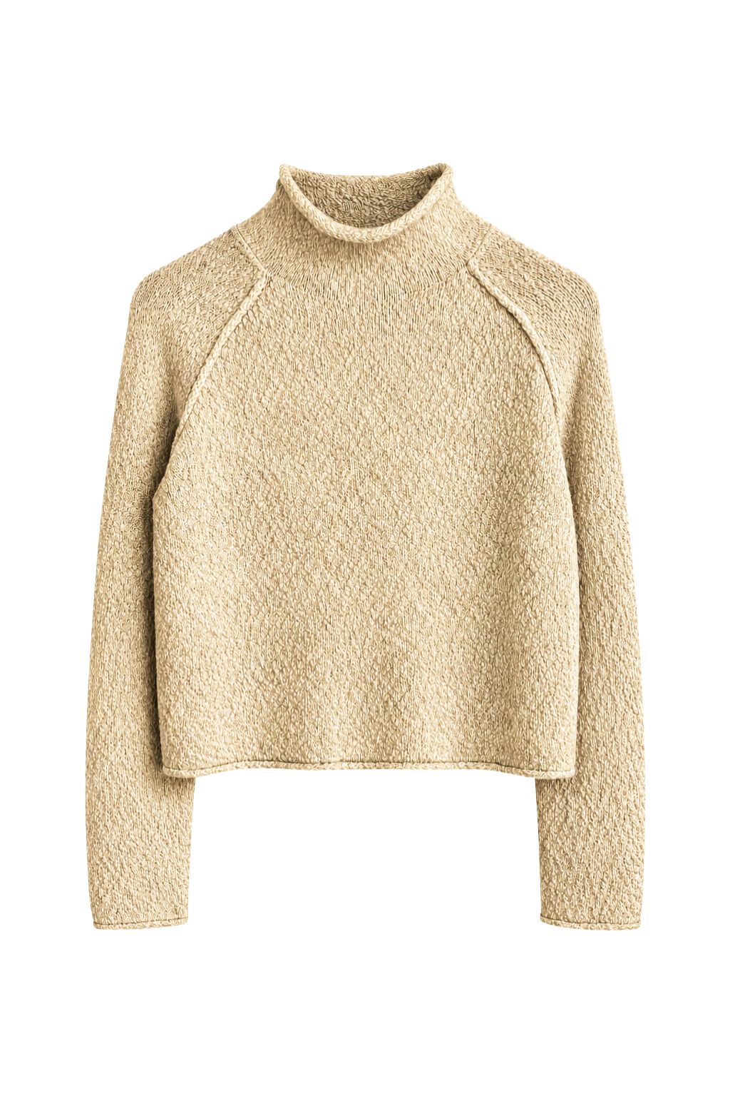 Road G - Cotton Slub Yarn Roll Neck