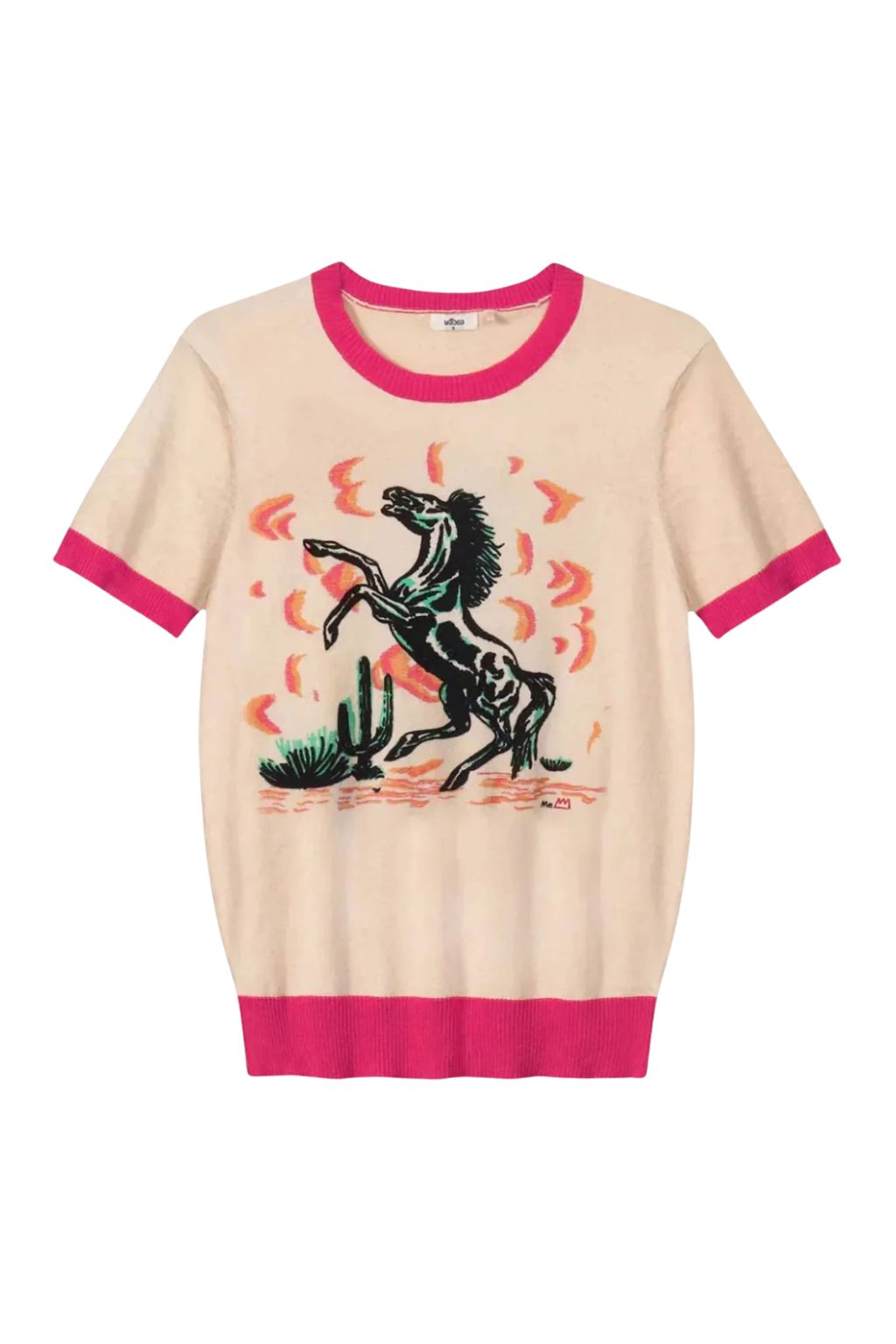 Me369 - Nora Knit Top - Horse