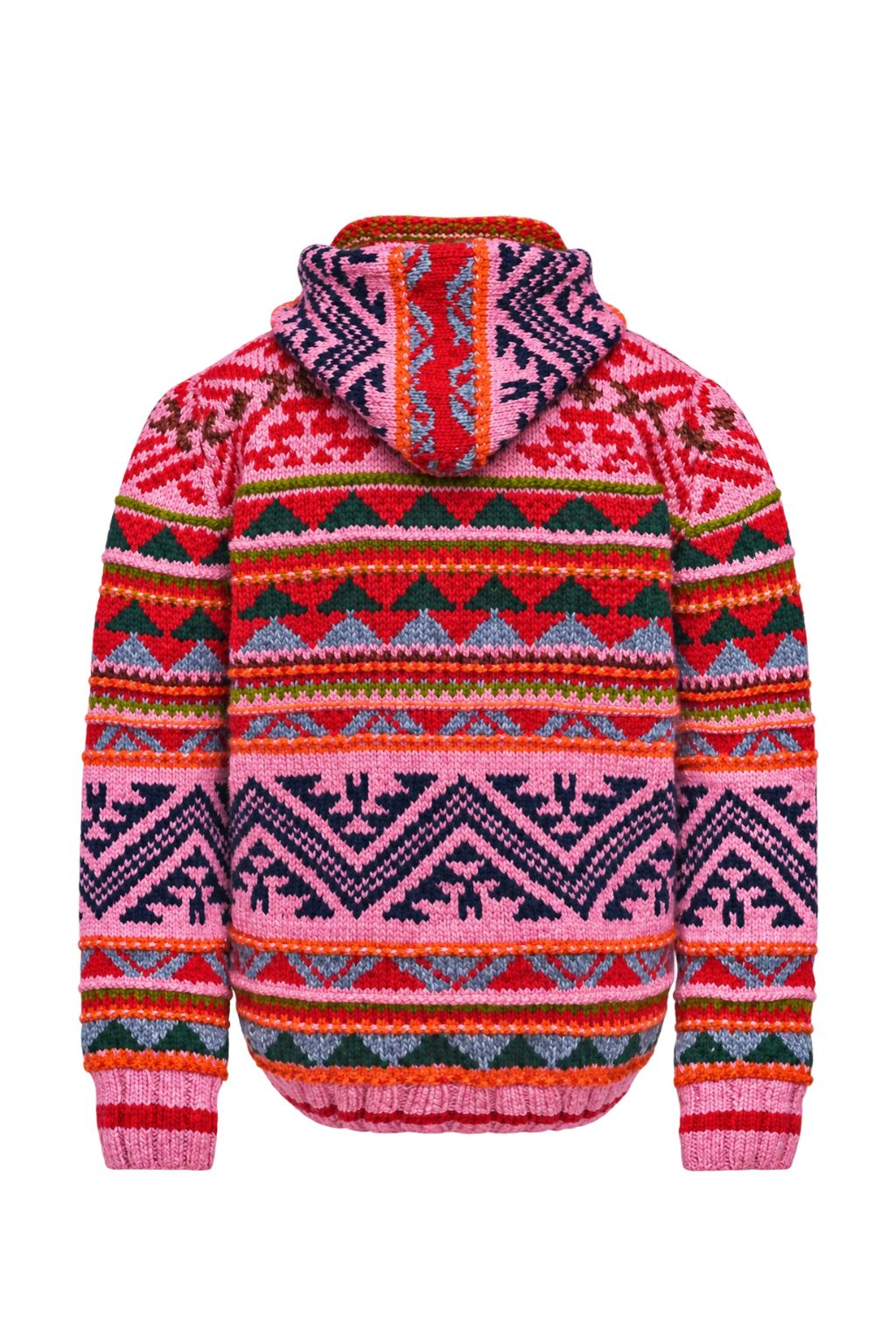Frantic - Mira Zip Hoodie Cardigan - Pink
